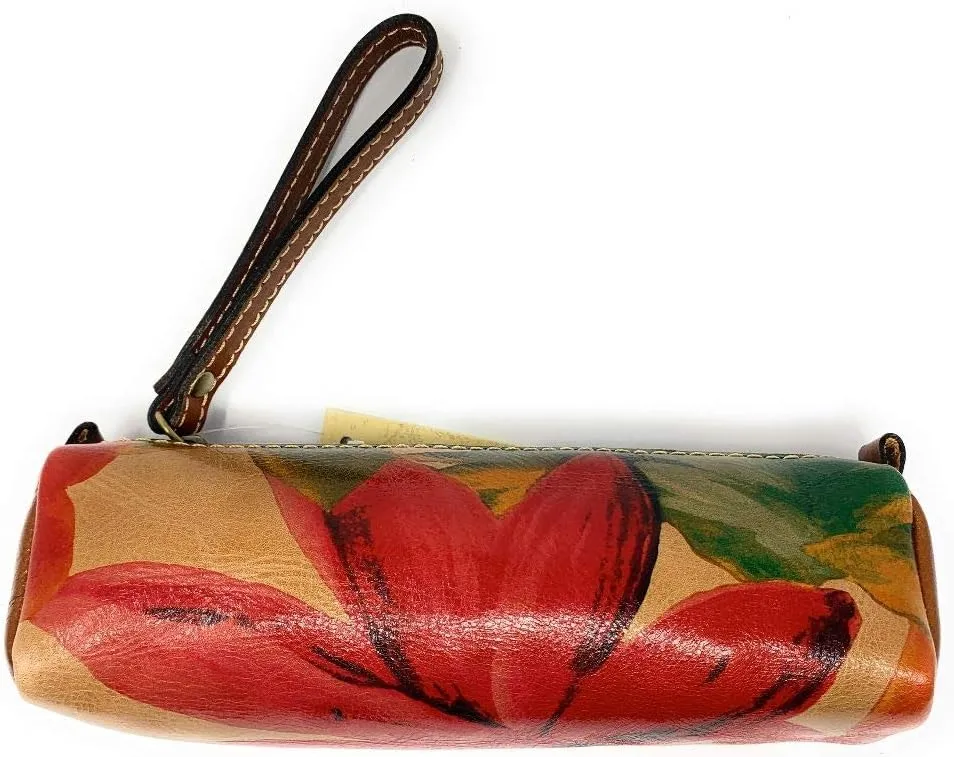 Patricia Nash Isla Oblong Leather Wristlet Case, Spring Multi