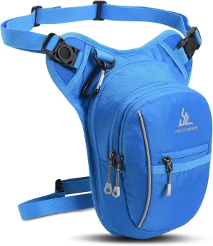 Peicees Leg Bag for Men Fanny Packs Women Men Outdoor Thigh Bags Motorcycle Ride Crossbody Backpack