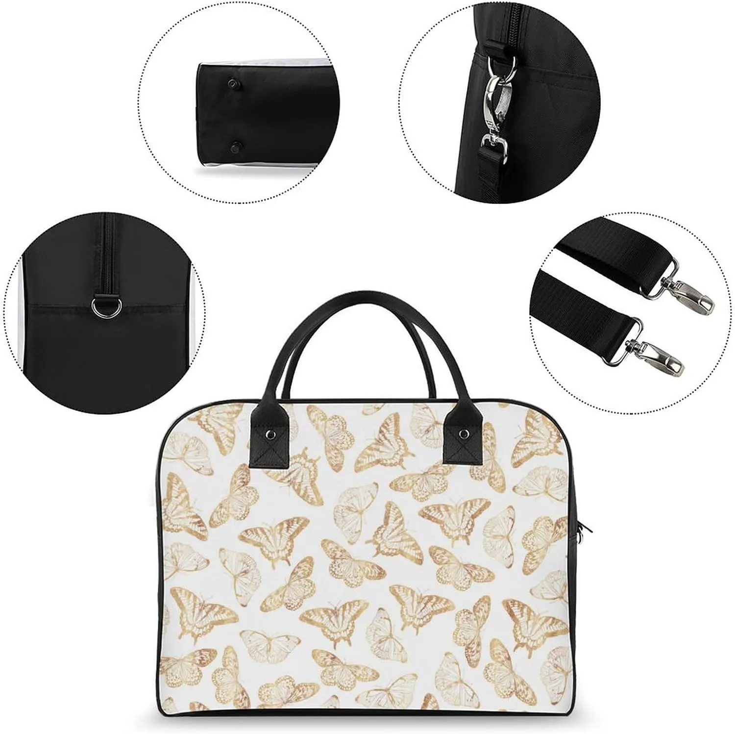 Penguin Bird Fashionable Large Capacity Travel Handbag Unisex