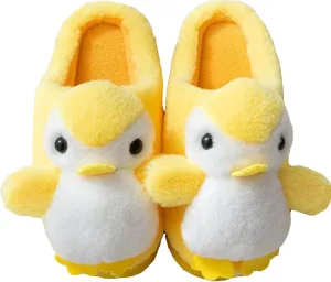 Penguin slippers Womens Animal Slippers Novelty Cozy Fuzzy Slippers Soft Plush Winter Warm House Shoes