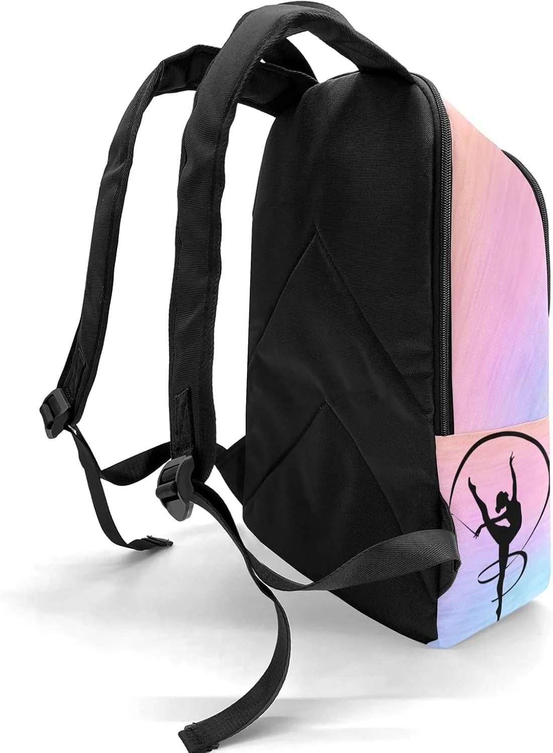 Personalised Casual Rucksack Large Capacity Casual Backpack Custom Unisex Travel Bag Gymnastics
