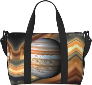 Phayah Jupiter Landscape Crossbody Travel Bag Overnighter Duffel Bags Carry On Size Ideal For School Or Overnight Travel Bag