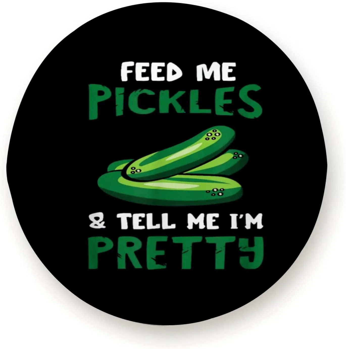 Pickle Dill Cucumber for Trailer RV SUV Truck Camper Travel Trailers Accessories 17 inch