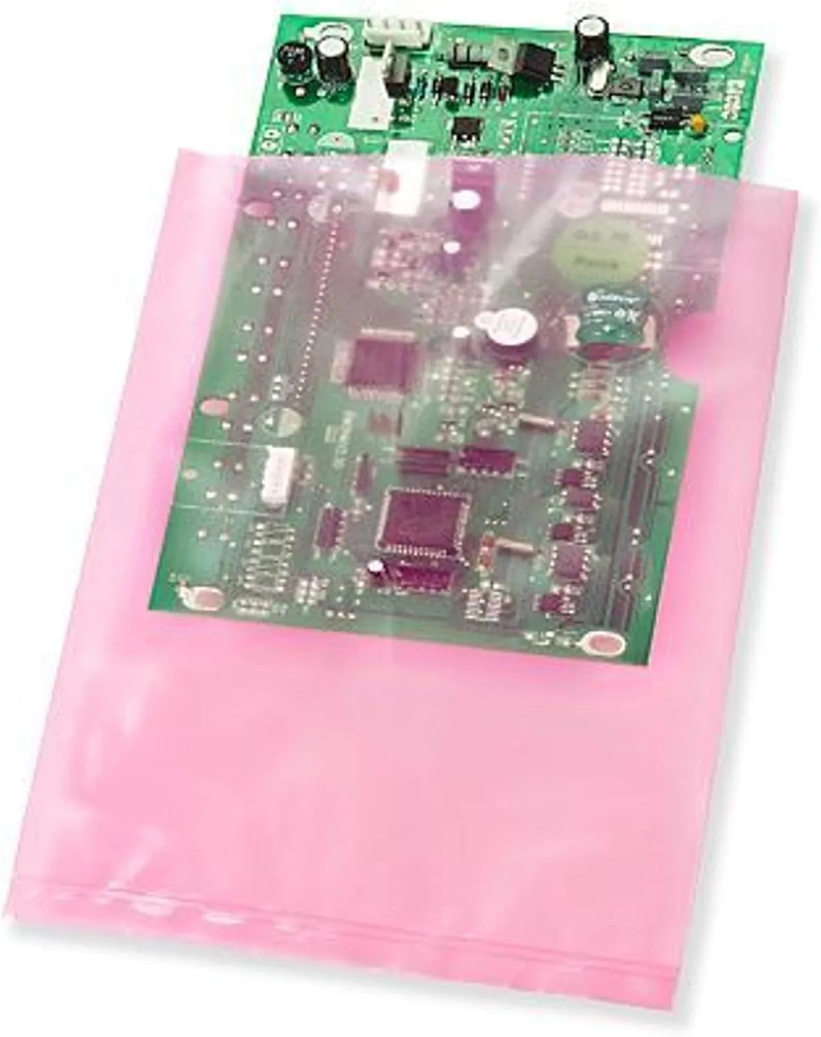 Pink Anti-Static Plastic Flat Bags - 24 x 36 & (50 Bags) 2 Mil Heavy Duty Plastic Bags | Heat Sealable Bags for Packaging Products | Plastic Baggies for Small Businesses