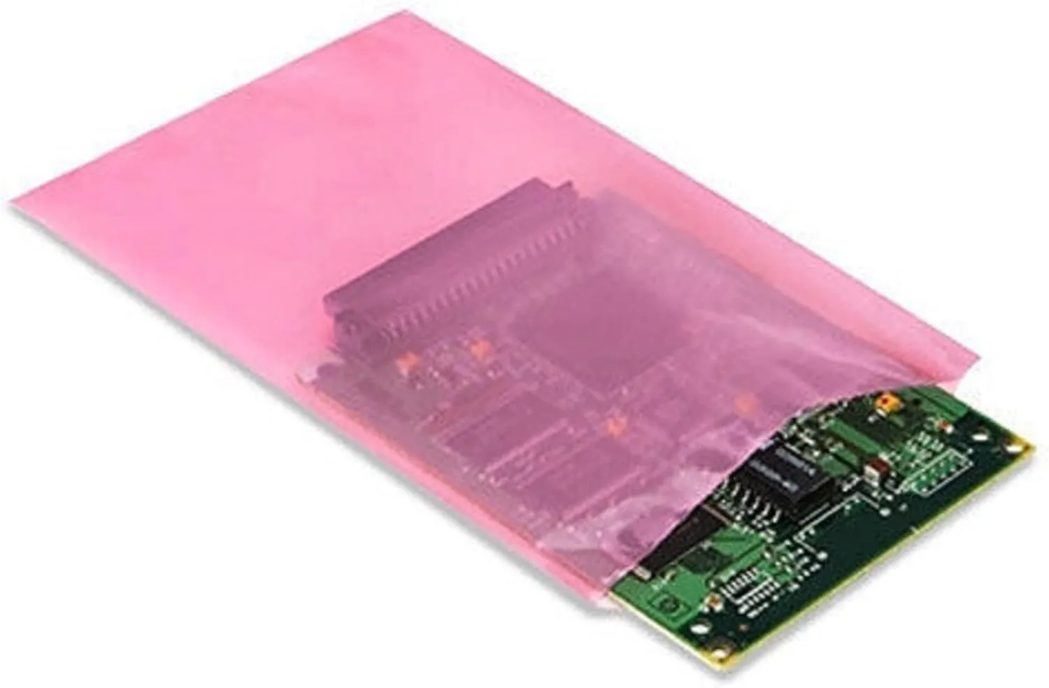 Pink Anti-Static Plastic Flat Bags - 24 x 36 & (50 Bags) 2 Mil Heavy Duty Plastic Bags | Heat Sealable Bags for Packaging Products | Plastic Baggies for Small Businesses