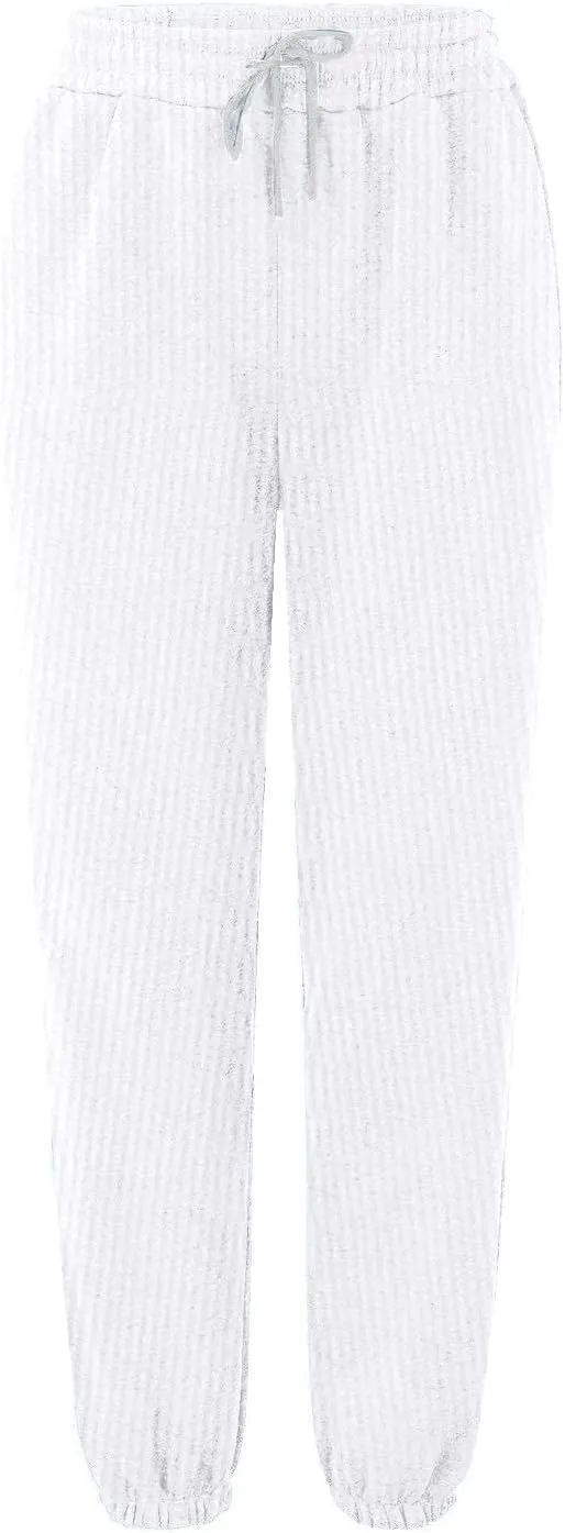 Plus Size Joggers Pants for Women Soft Lounge Sweatpants Casual Loose Comfy Pajama Drawstring Pant with Pocket