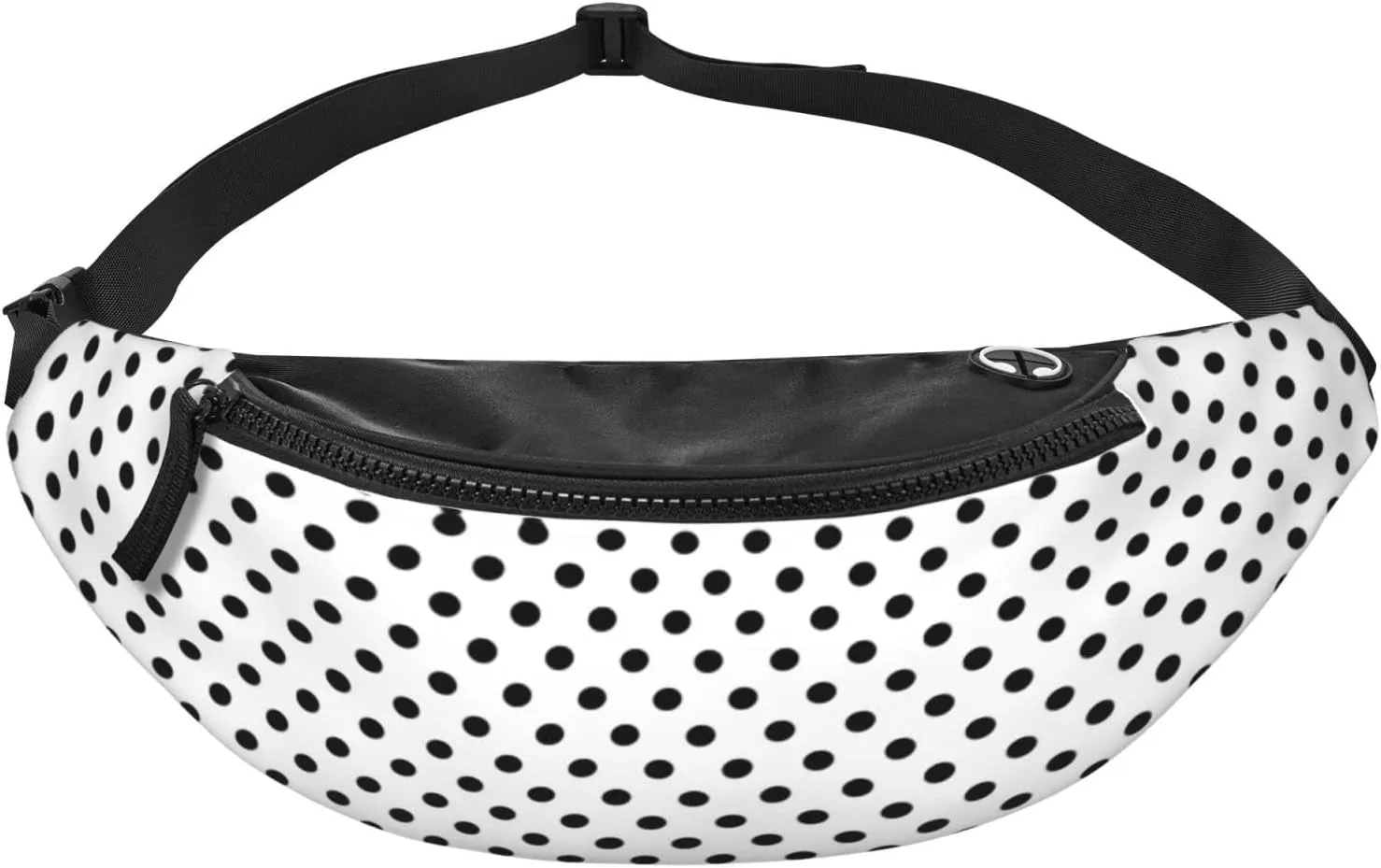 Polka Dots Fanny Waist Bag Pack Casual Chest Bag Waist Packs Everywhere Belt Bag Sling Bag for Women Men