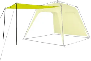 Pop Up Canopy Sun Shelters Shade Tent Camping Canopy 8.2' X 8.2' - Instant Portable Sports Cabana Umbrella, Easy Set-up and Take Down, with Sun Protection and One Shade Wall Included (Awning Green)