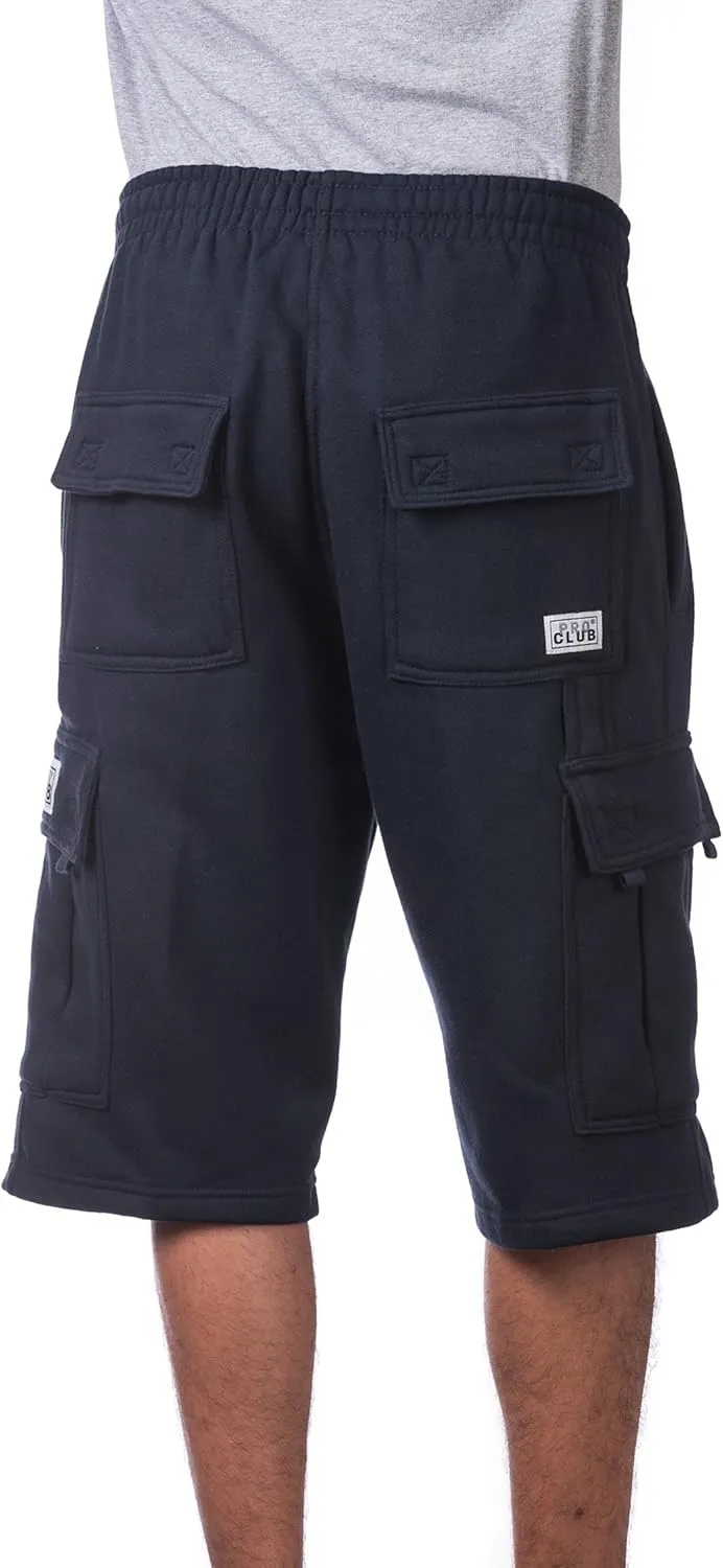 Pro Club Men's Fleece Cargo Short