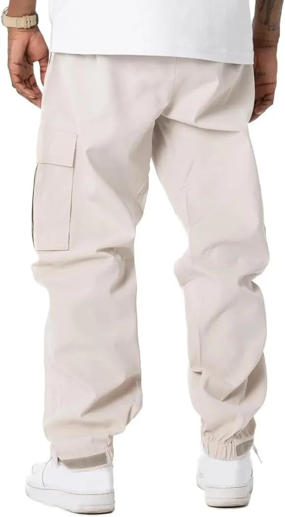 Pro Club Men's Nylon Cargo Pants