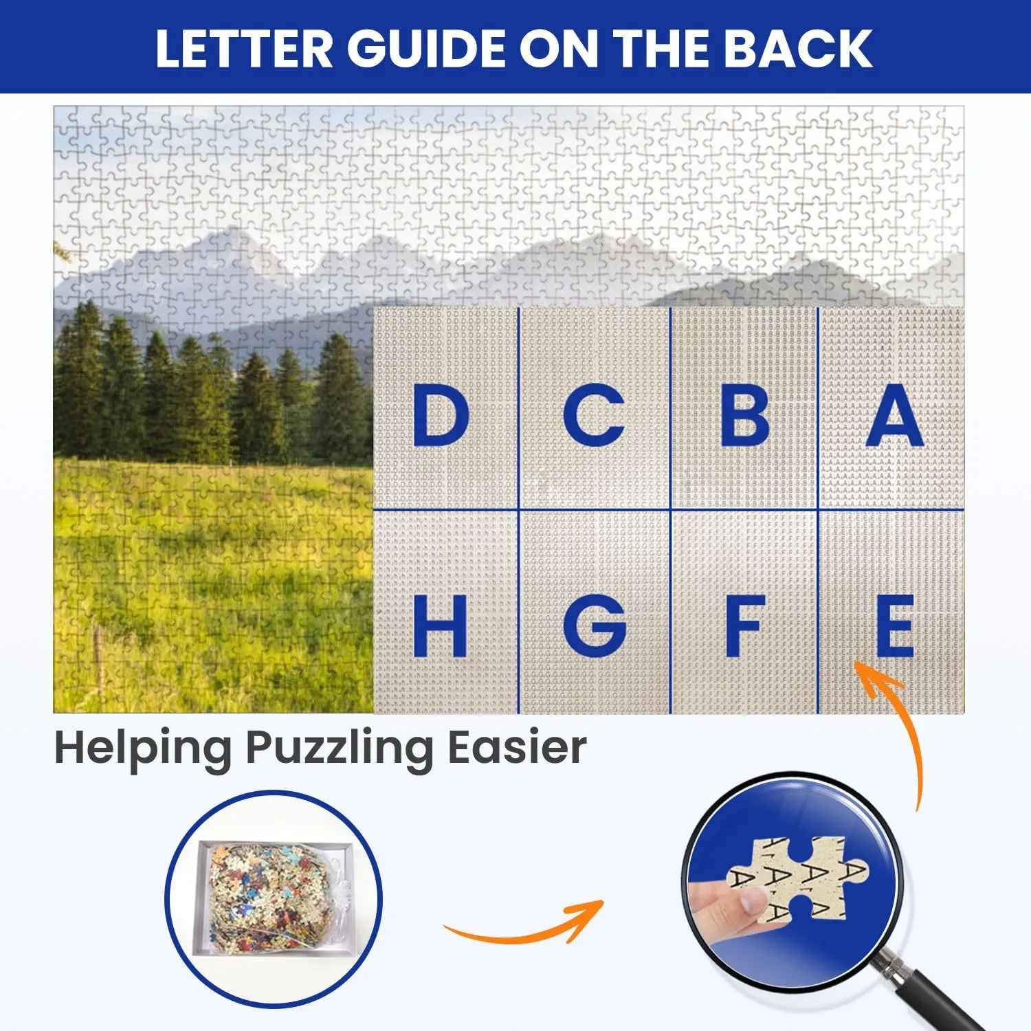 Puzzles for Adults 1000 Pieces Typical Alpine Landscape Wooden Jigsaw Puzzles Challenging Fun Educational Family Games Kid Toys Art Work Gift Home Decor