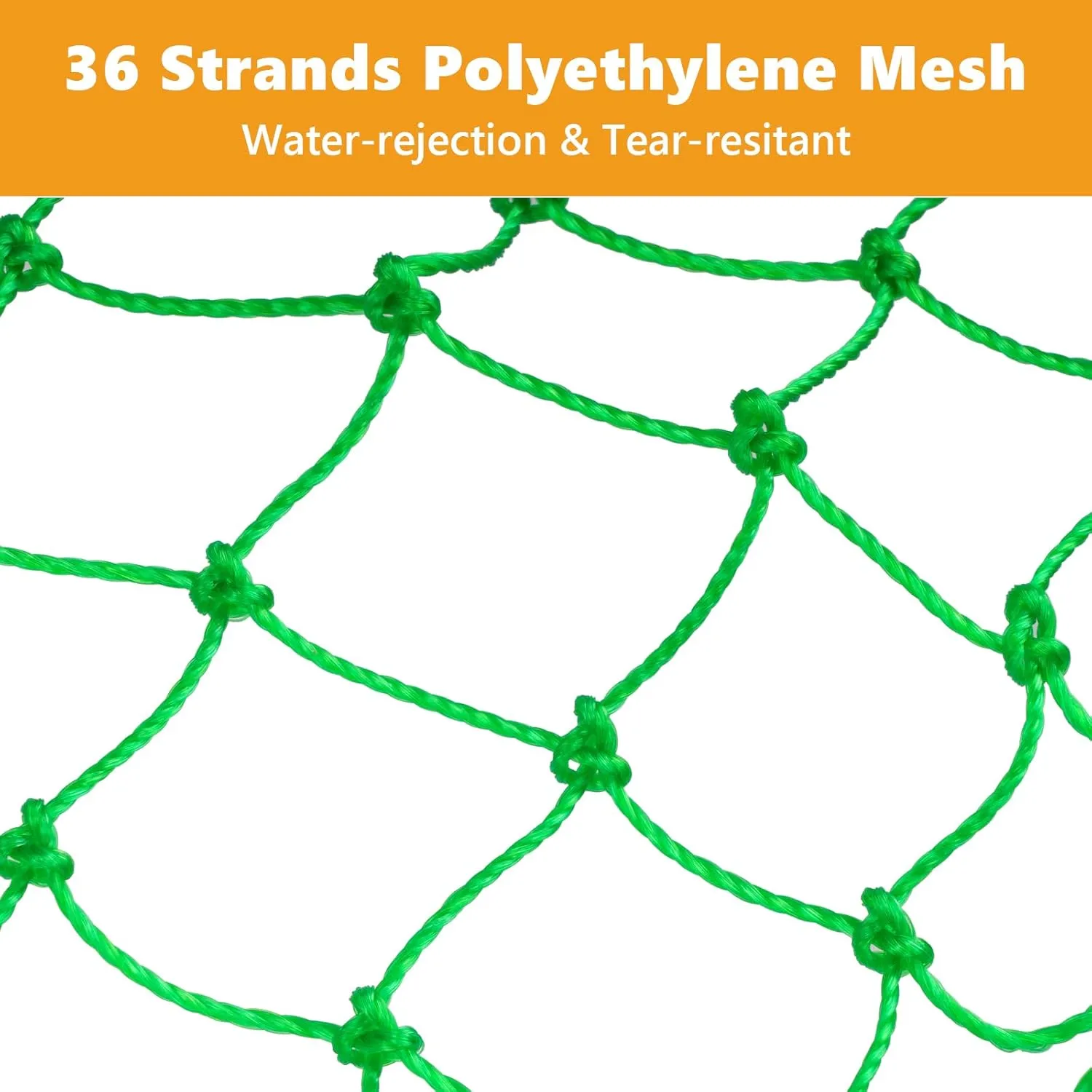 QualyQualy Bridge and Pier Fishing Net with Foldable Drop Net, Steel Hoop and Nylon Mesh