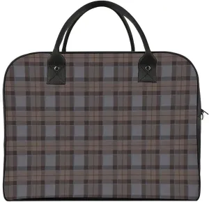 Ross Red Tartan Clans Fashionable Large Capacity Travel Handbag Unisex