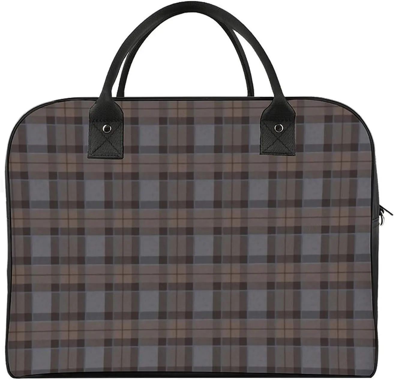 Ross Red Tartan Clans Fashionable Large Capacity Travel Handbag Unisex