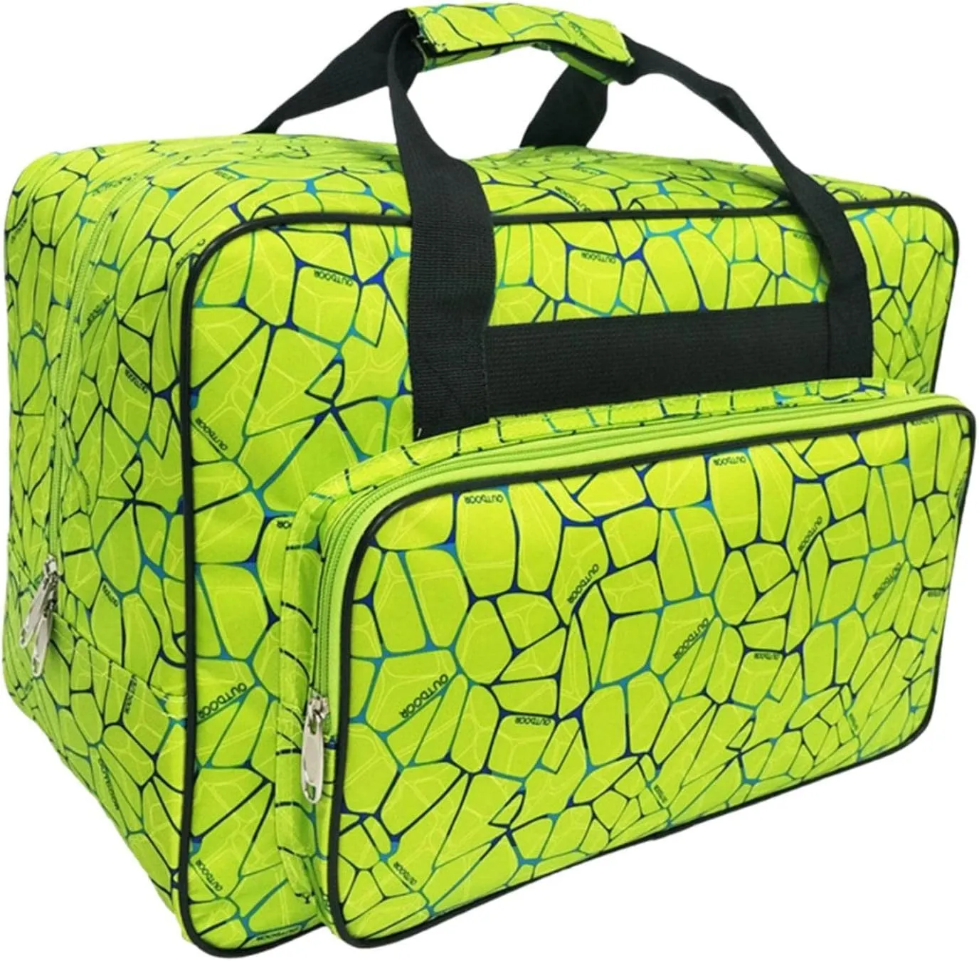 Sewing Machine Carry Bag Travel Tools Pouch Holder Large Capacity Storage, Green