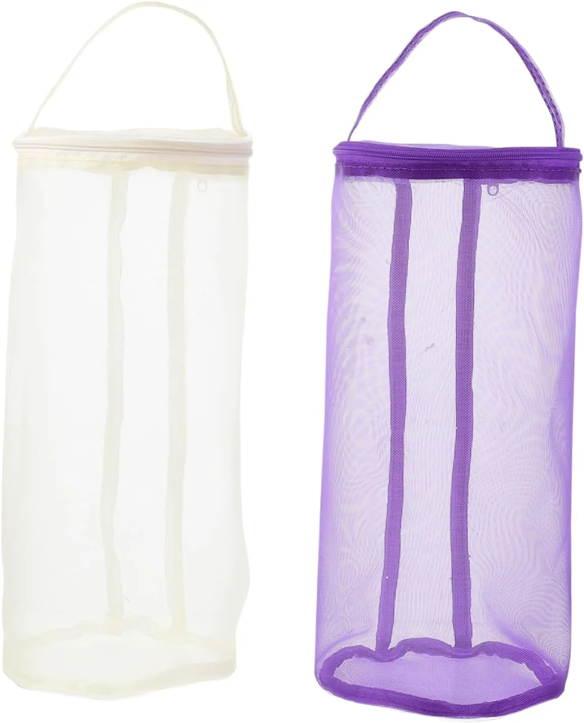 SEWOART Woolen Yarn Storage Mesh Bag Yarn Ball Holder Thread Pouch for Travel Knitting Bag Tote