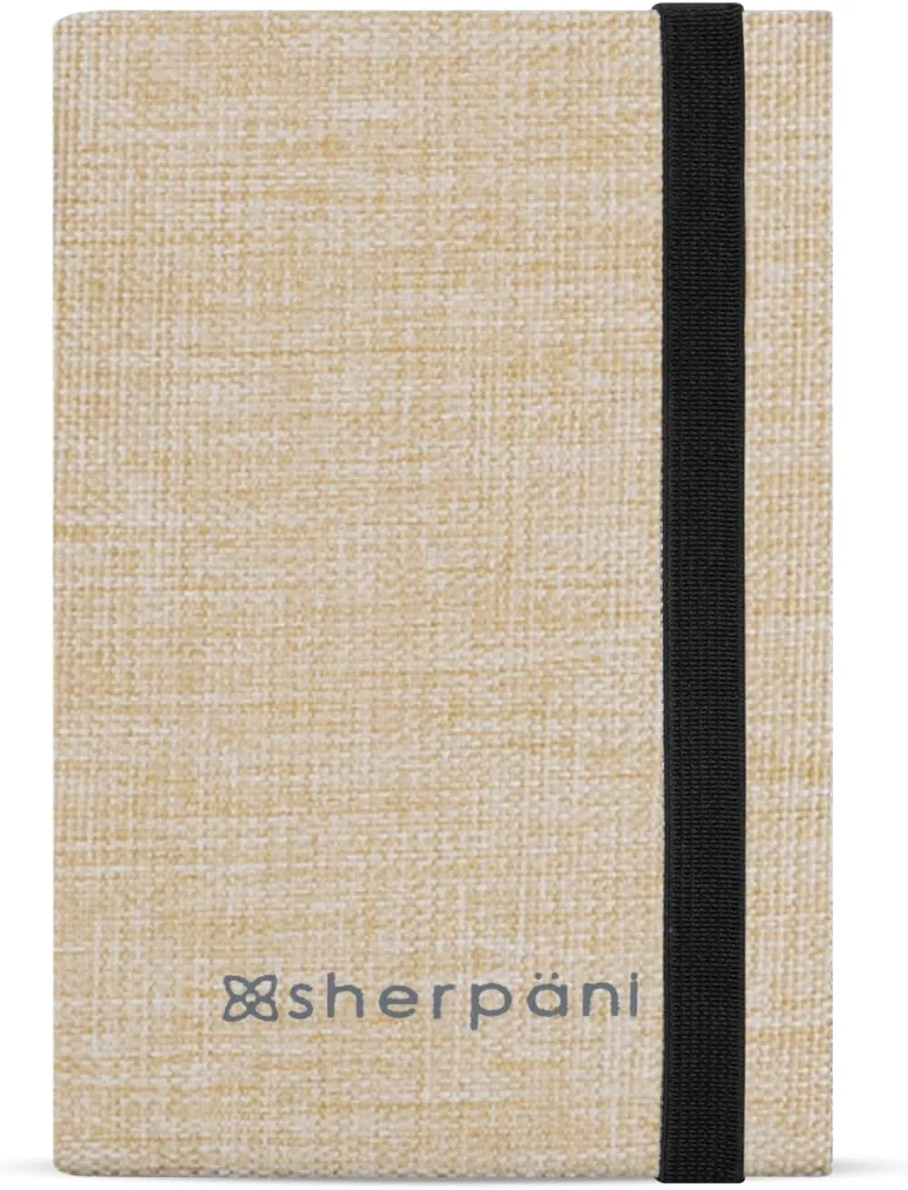 Sherpani Vienna, RFID Blocking Passport Holder, Travel Passport Cover Wallet, Travel Documents Organizer Protector for Women, Travel Gift for Mothers Day 2025 (Straw)