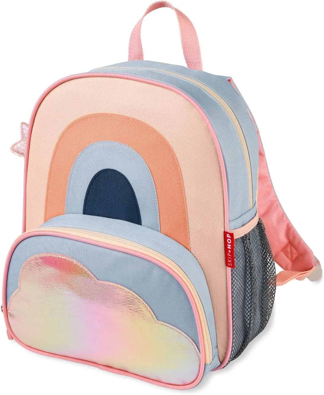 Skip Hop Little Kid Backpack Lunch Box, Sparks Rainbow