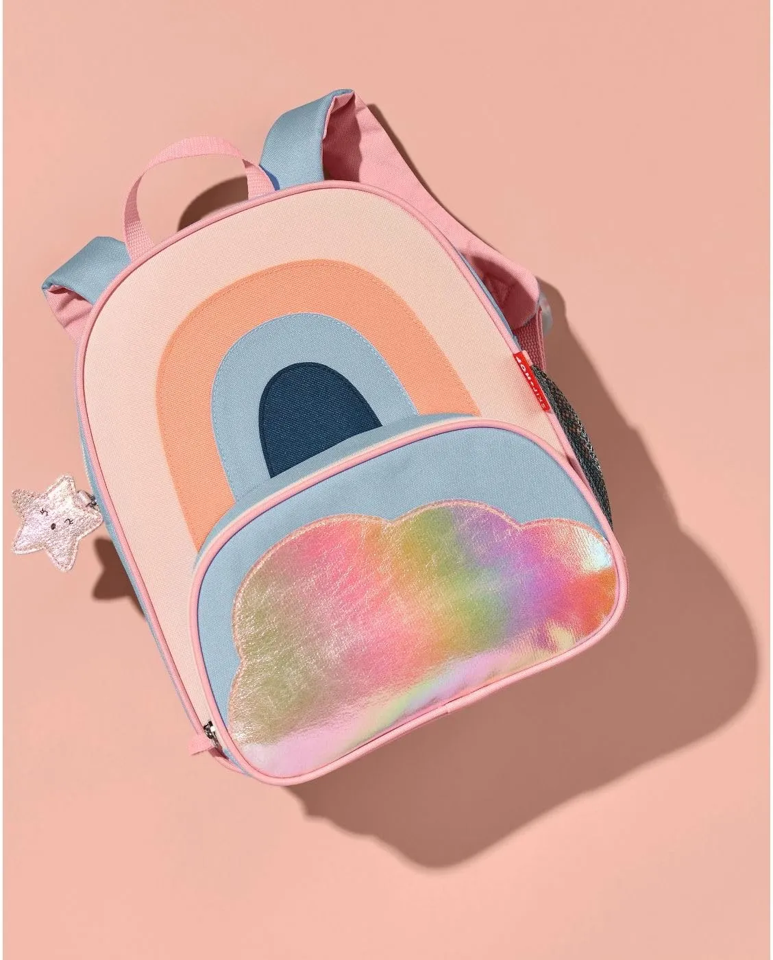 Skip Hop Little Kid Backpack Lunch Box, Sparks Rainbow