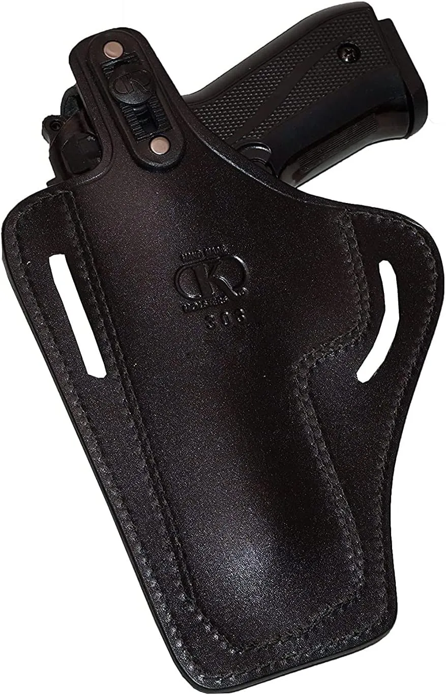 Slot Pancake Leather Holster Thumb Break Fits Beretta 92 92F 96 B803 Taurus 92&99 Handmade!