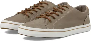 Sperry Mens Shoes Men's Striper II Lace to Toe Seasonal Sneaker, Taupe Linen, 9