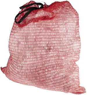 SpillTech WPIL10 Polypropylene Oil-Only Net Bag, 16" Length x 21" Height x 6" Depth, Red/White (Pack of 10)