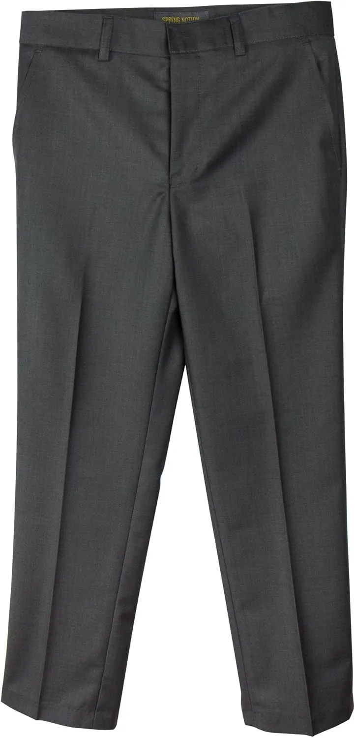 Spring Notion Big Boys' Velvet Blazer Set