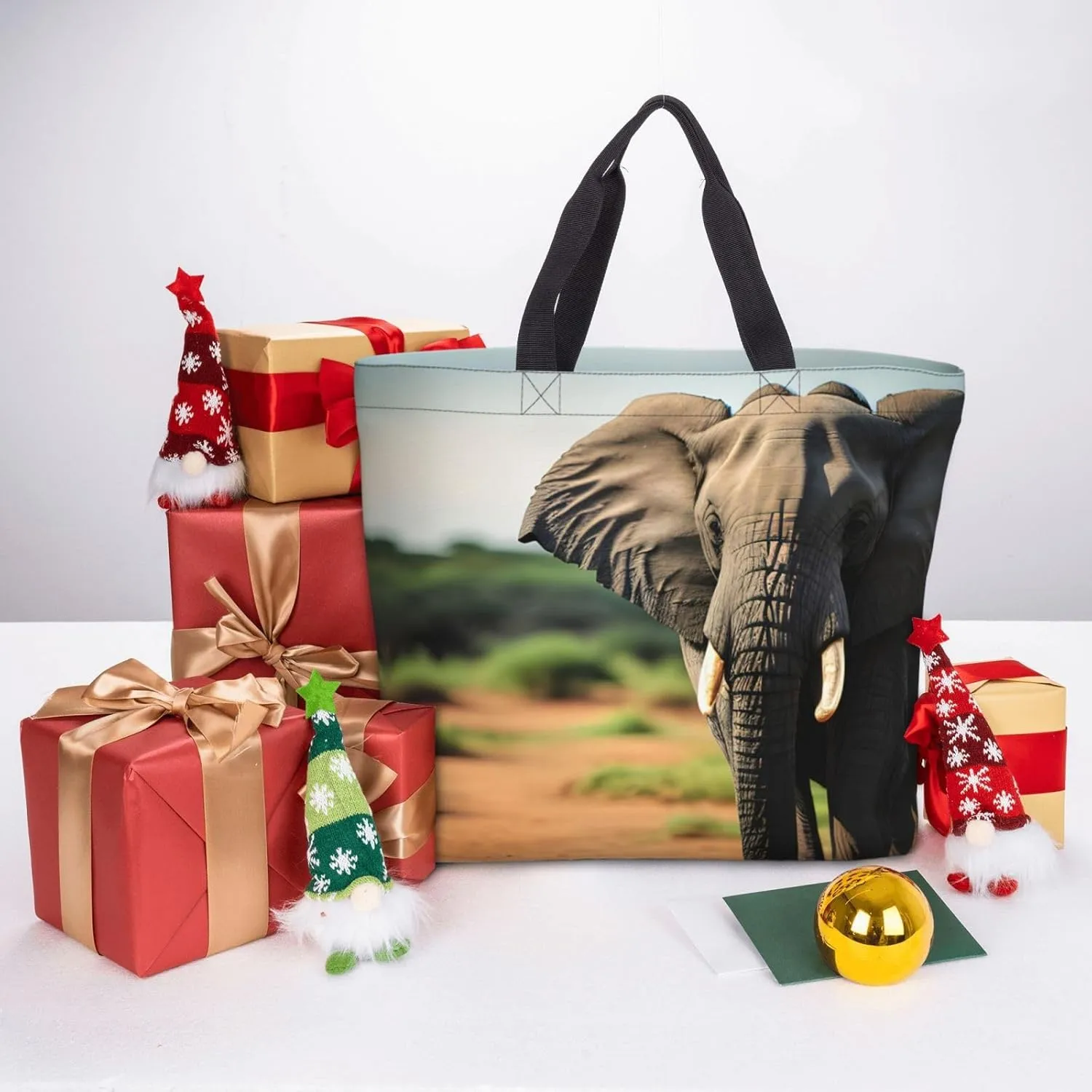 SSIMOO Flowers Colorful Butterfly 1 Stylish Zipper Shopping Bags,Shoulder Bag,The Perfect Blend Of Style And Convenience