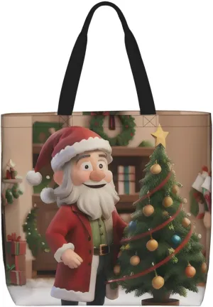 SSIMOO Lovely Cartoon Cats Stylish Zipper Shopping Bags,Shoulder Bag,The Perfect Blend Of Style And Convenience