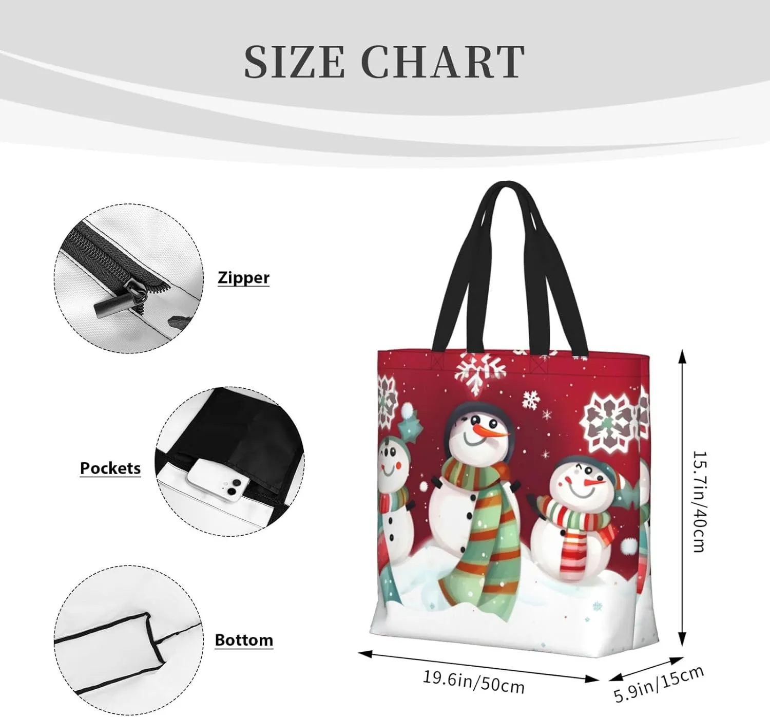 SSIMOO One Purple Plum Butterfly Trendy Fashion Shopping Bags,Zippered Convenience Bag,Shopping Tote And Shoulder Bag