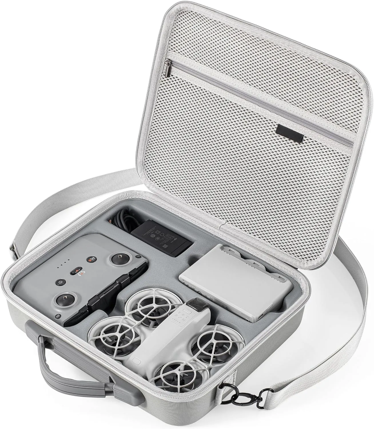 STARTRC PHOTO Neo Carrying Case for DJI Neo Accessories Portable PU Travel Storage Protective Bag With Shoulder