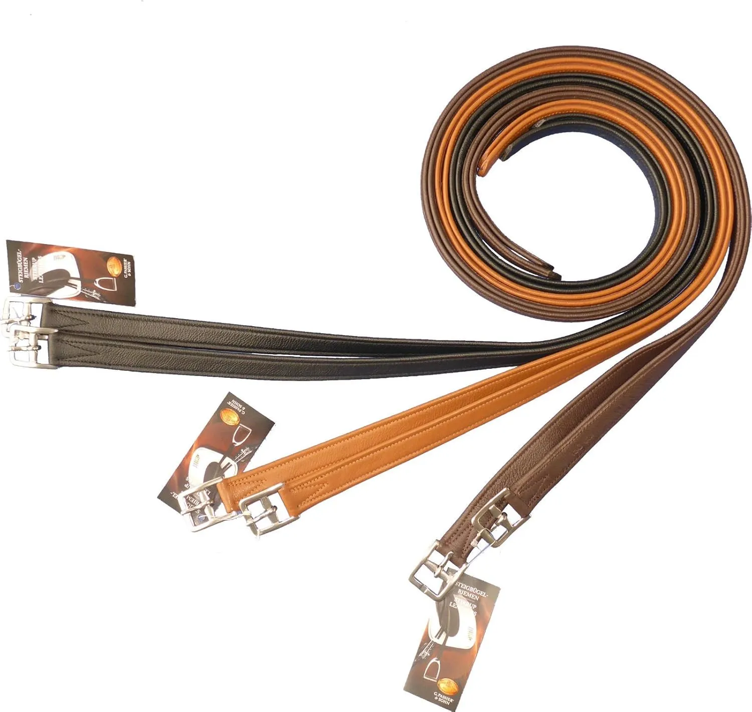 Stirrup Leathers Velvet Touch