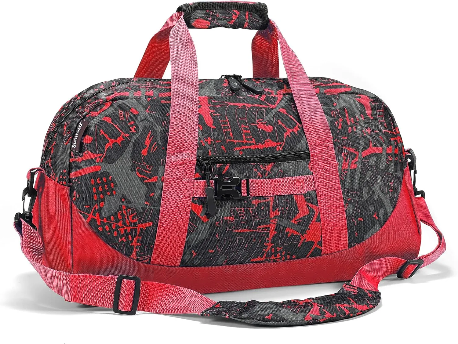 Stumdo Kids Overnighter Duffel Bags for kids, Carry-On Size & Ideal for School Practice or Overnight Travel Weekender Tote for Travel Gym Sport bag for Boys & Girls (11tyhong)