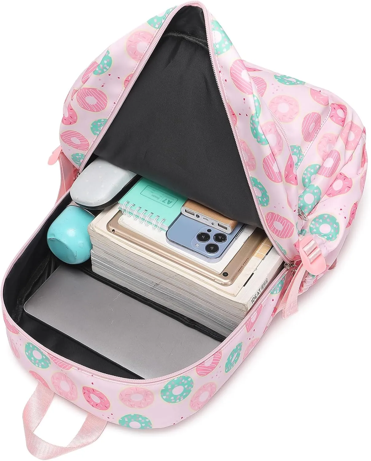 Sugaroom School Backpack for Girls Backpack with Lunch Box Pencil Case Kids Backpack School Bags Primary Elementary Bookbags for Teen Girls