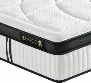 Suiforlun King Mattress, 14 Inch Hybrid Gel Memory Foam and Pocket Coils Innerspring, Euro Top Luxury King Bed Mattress with 7 Premium Layers, Pressure Relief, CertiPUR-US Certified, 80"x76"x14"