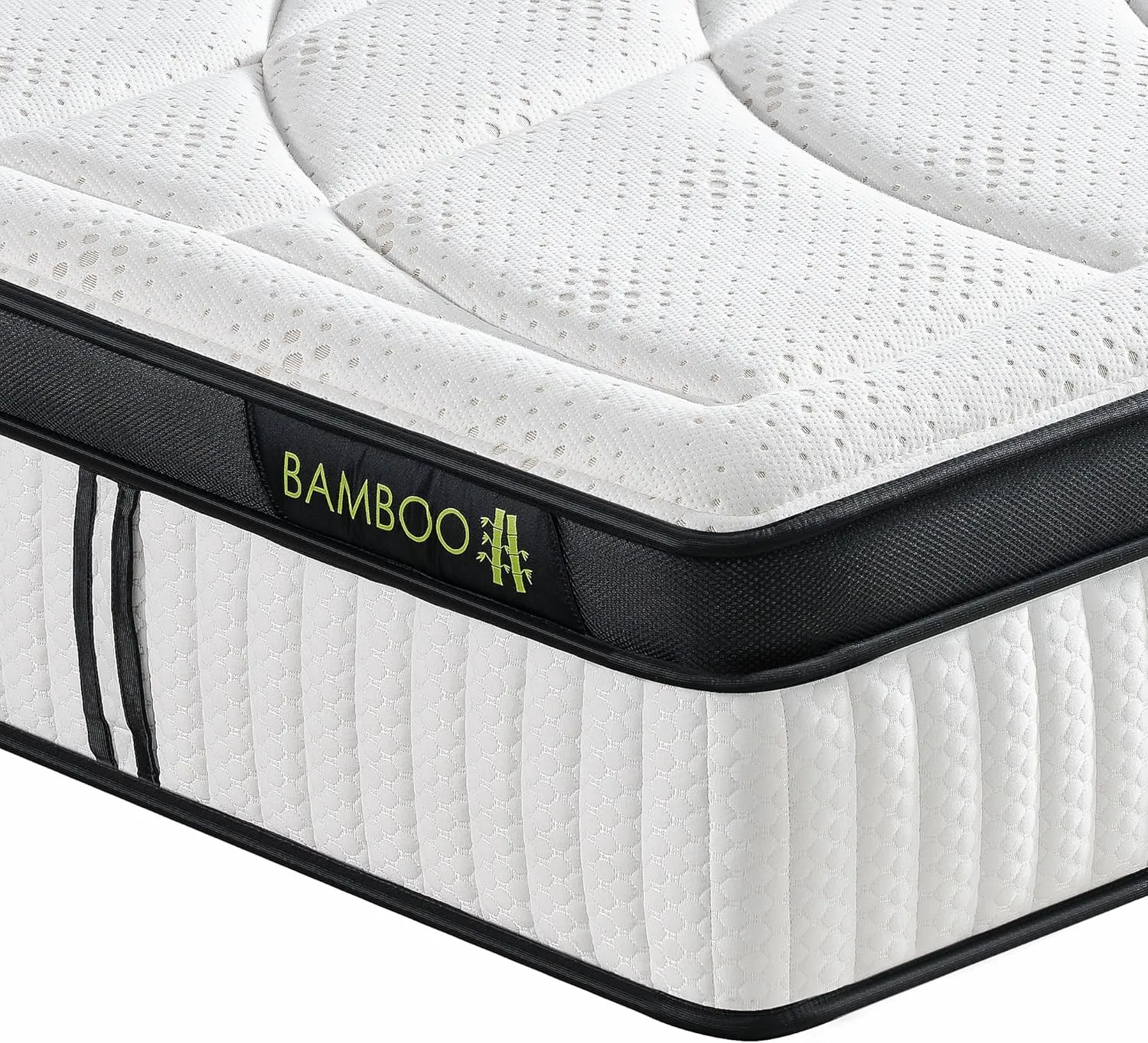 Suiforlun King Mattress, 14 Inch Hybrid Gel Memory Foam and Pocket Coils Innerspring, Euro Top Luxury King Bed Mattress with 7 Premium Layers, Pressure Relief, CertiPUR-US Certified, 80"x76"x14"
