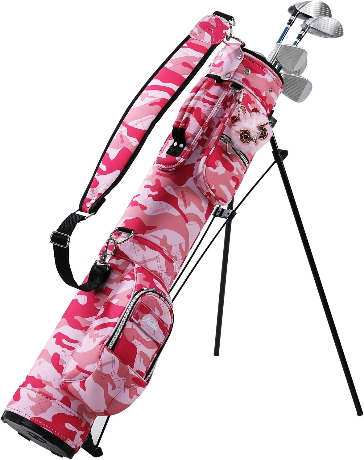 Sunday Golf Bag with Stand, Golf Carry Bag with Travel Shoulder, Lightweight Golf Bag for Men Women，Golf Stand Bag