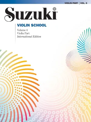 Suzuki Violin School, Volume 6 (Suzuki Violin School, Vol 6) Paperback – November 1, 1994