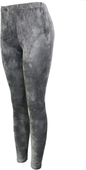 TD Collections Womens Stretchy Velvet Leggings - Soft Velour Winter Pants - Skinny Slim Tights
