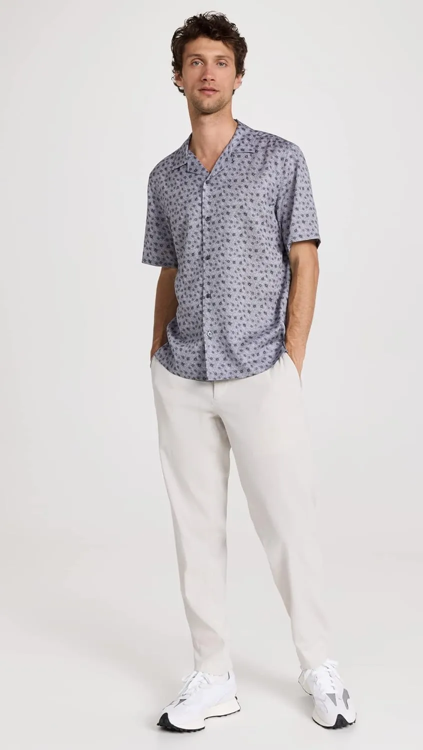 Theory Men's Curtis Drawstring Pant in Crunch Linen