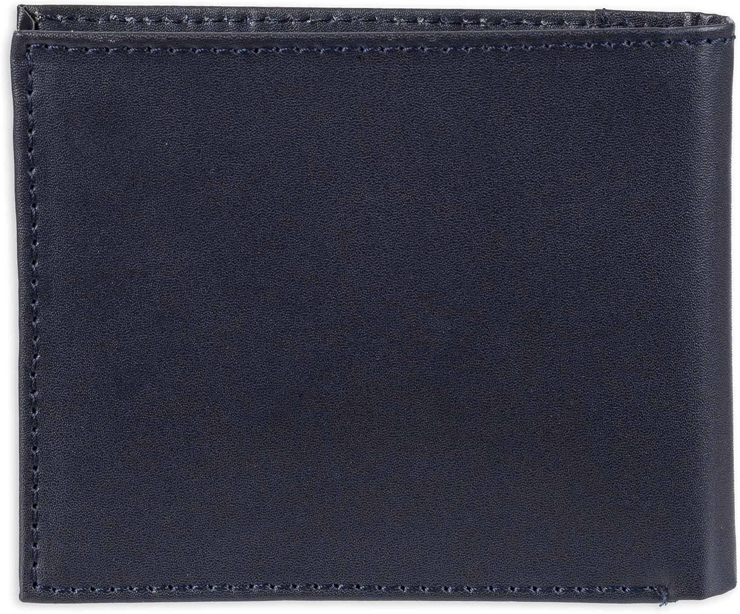 Tommy Hilfiger Men's Leather Wallet – Slim Bifold with 6 Credit Card Pockets and Removable ID Window