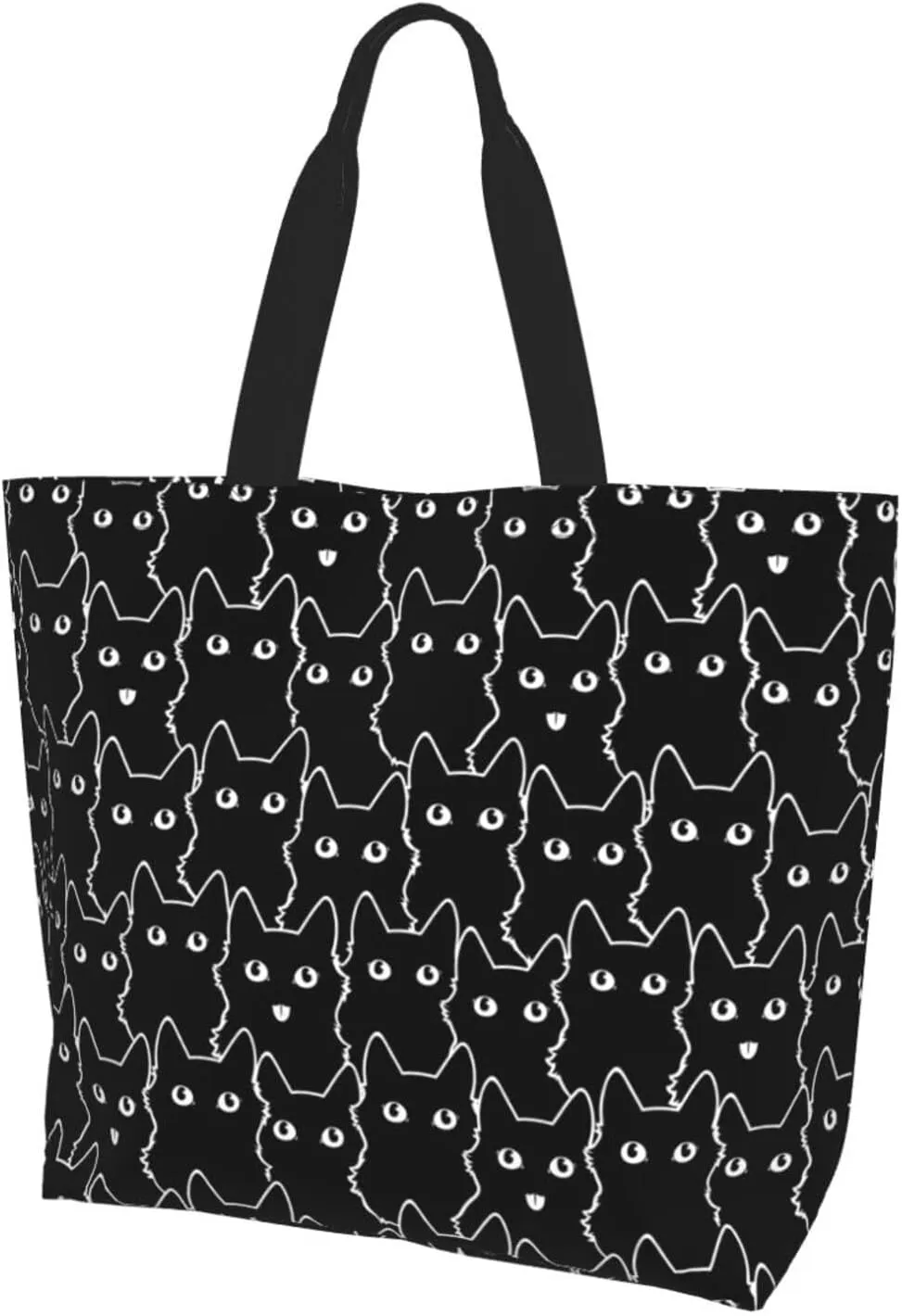 Tote Bag For Womens, Large Casual Shoulder Sling Bags Reusable Grocery Handbag For Travel Shopping Gym