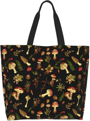 Tote Bag For Womens, Large Casual Shoulder Sling Bags Reusable Grocery Handbag For Travel Shopping Gym