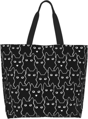 Tote Bag For Womens, Large Casual Shoulder Sling Bags Reusable Grocery Handbag For Travel Shopping Gym