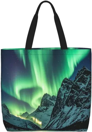 Tote Bag Large Capacity Grocery Bag With Zipper Pitbull Dogs Shopping Bag Shoulder Bag for Women