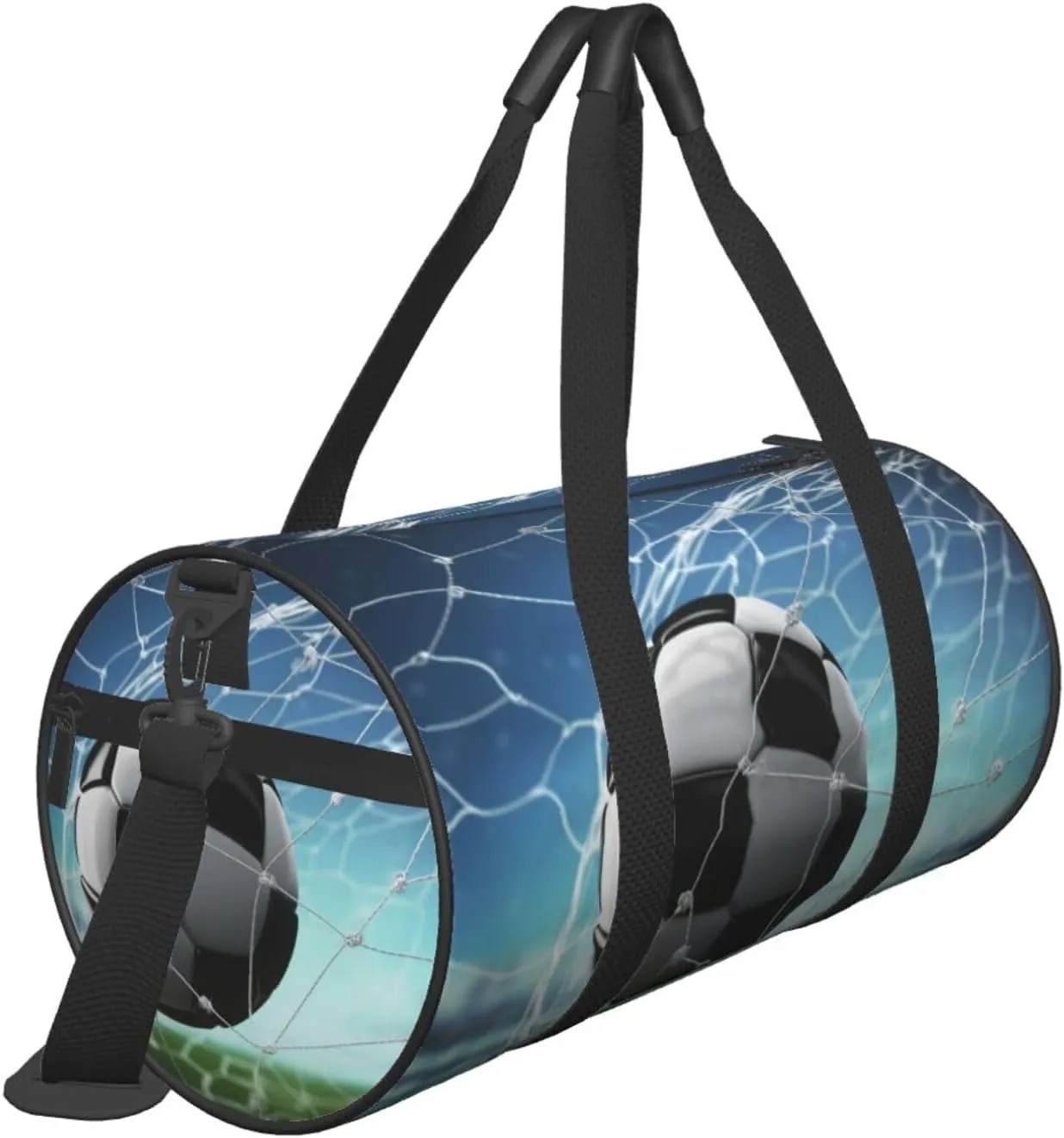 Travel Bag For Women,Soccer Network Print Personal Item Duffle Bags,Weekend Travel Duffel Tote Bag,Travel Sport Gym Bag For Men,Airplane Travel Essentials For Flying