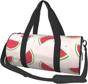 Travel Bag For Women,Watermelon Print Personal Item Duffle Bags,Weekend Travel Duffel Tote Bag,Travel Sport Gym Bag For Men,Airplane Travel Essentials For Flying
