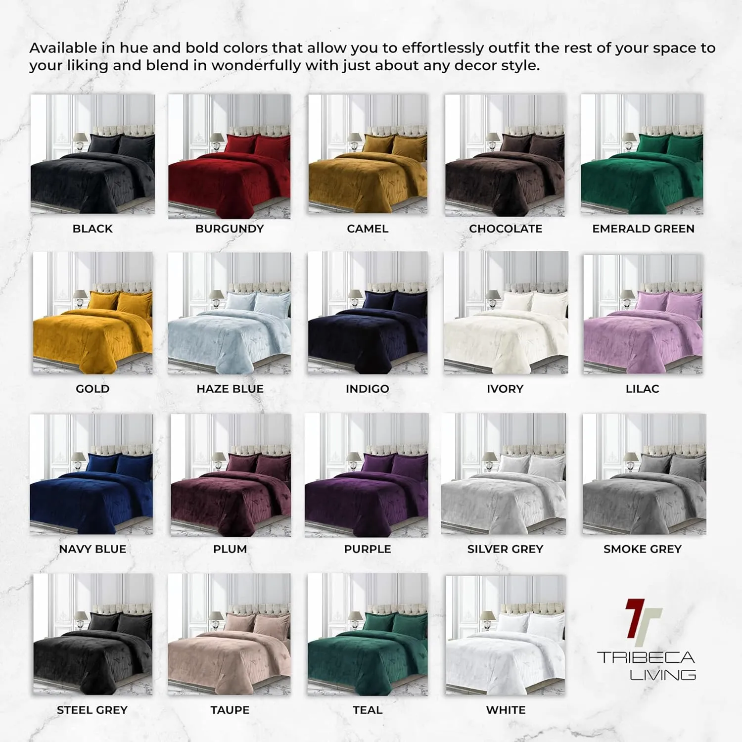 Tribeca Living VENICEDUVET Venice Velvet Oversized Solid Duvet Set,3pieces, King, Burgundy
