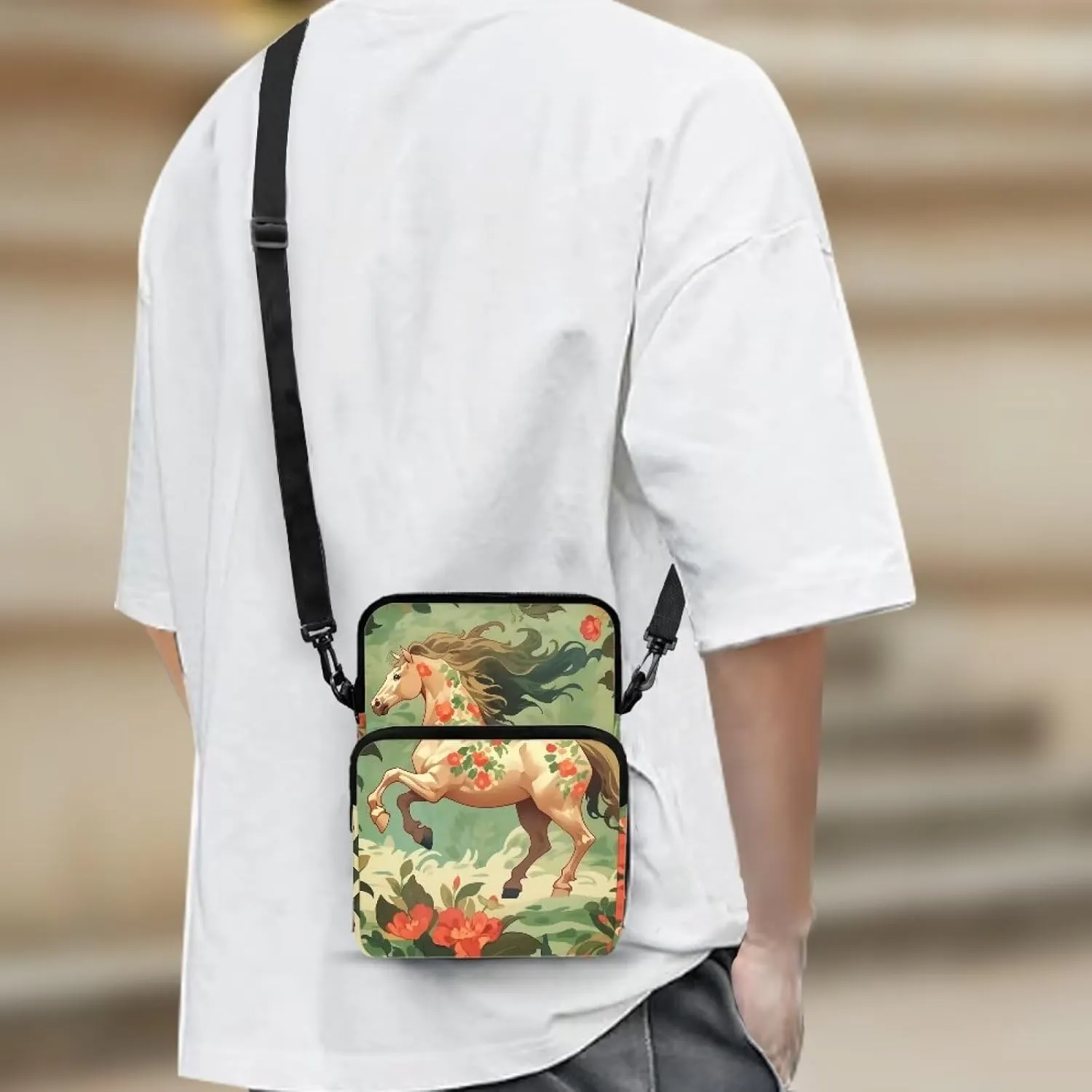 Universal Sling Crosbody Bags for Women Men Teens Over 5