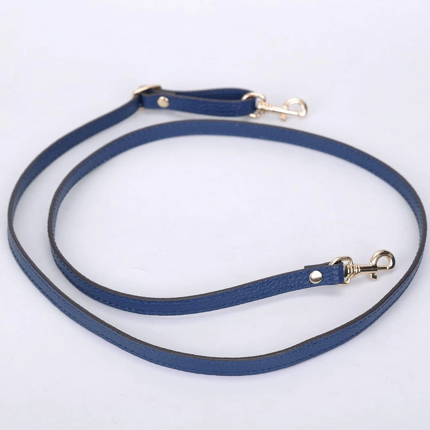 VanEnjoy Adjustable Genuine Leather Crossbody Straps Replacement - Width 1/2“, Length 25”-51”